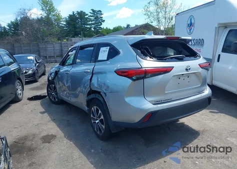 2023 Toyota Highlander Hybrid Xle from USA, damaged, VIN 5TDKBRCH4PS577775